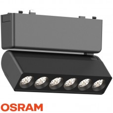 Φωτιστικό LED 6W 48V 540lm 24° CCT Slim Μαγνητικής Ράγας 93US1006CCT/BL